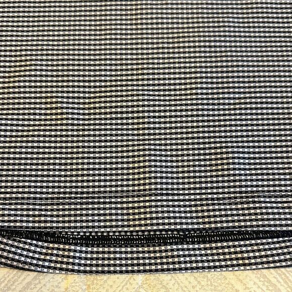 Lululemon Black and White Check Women's Racerback Tank Top - Picture 7 of 7